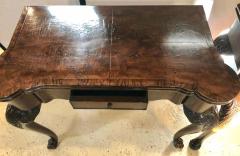 Pair of 18th 19th Century Georgian Compatible Card Game or Flip Top Tables - 1287931