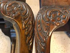 Pair of 18th 19th Century Georgian Compatible Card Game or Flip Top Tables - 1287932