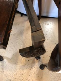 Pair of 18th 19th Century Georgian Compatible Card Game or Flip Top Tables - 2981045