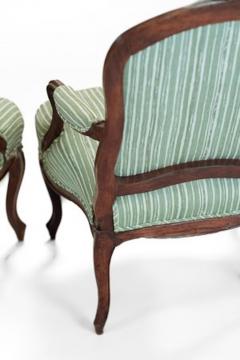 Pair of 18th C Louis XV Armchairs - 4521815
