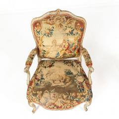 Pair of 18th Century French Abusson Tapestry Chairs - 3777260