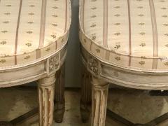 Pair of 18th Century French Musicians Chairs Diminutive Chair or Stools - 2972239