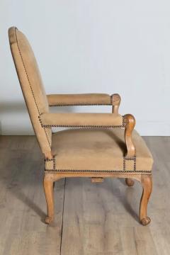 Pair of 18th Century French R gence Period Arm Chairs - 3964691