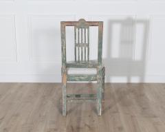 Pair of 18th Century Gustavian Side Chairs with Original Paint from Lindome - 4298910