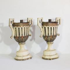 Pair of 18th Century Italian Neoclassical Altar Candleholders - 4114309