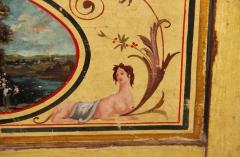 Pair of 18th Century Neoclassical Luccan Louis XVI Polychrome Bedside Table - 3620581