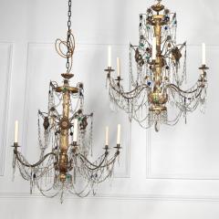 Pair of 18th Century Stunning Italian Chandeliers - 3641978