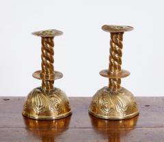 Pair of 18th Century Swedish Candlesticks - 3408574