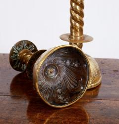 Pair of 18th Century Swedish Candlesticks - 3408576