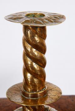 Pair of 18th Century Swedish Candlesticks - 3408577