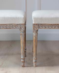 Pair of 18th Century Swedish Gustavian Stools - 4564440