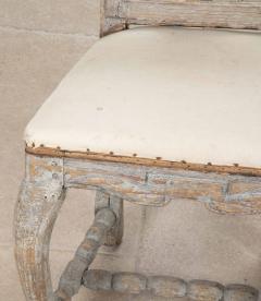 Pair of 18th Century Swedish Pine Folk Side Chairs - 4242584