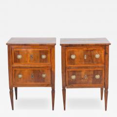 Pair of 18th Century Tuscan Louis XVI Bedside Tables - 4614305
