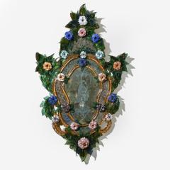 Pair of 18th Century Venetian Murano Glass Mirrors - 4606261