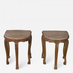 Pair of 18th century Louis XV Side Tables or Stools - 656977