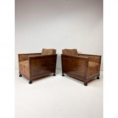 Pair of 1920s Swedish Grace Lounge Chairs - 4599560