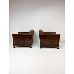 Pair of 1920s Swedish Grace Lounge Chairs - 4599561