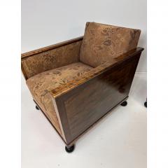 Pair of 1920s Swedish Grace Lounge Chairs - 4599565