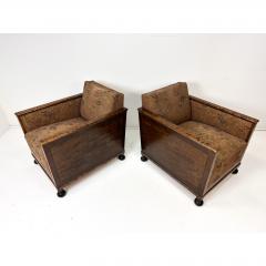Pair of 1920s Swedish Grace Lounge Chairs - 4599566