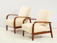 Pair of 1930s Italian Reclining Armchairs - 1923652