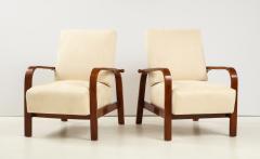 Pair of 1930s Italian Reclining Armchairs - 1923653
