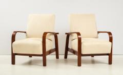 Pair of 1930s Italian Reclining Armchairs - 1923653