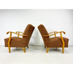 Pair of 1940 s Swedish Lounge Chairs - 3101062