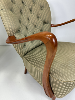 Pair of 1940 s Swedish Lounge Chairs - 3413546