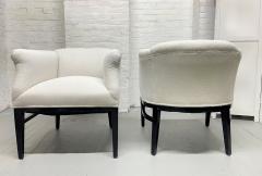 Pair of 1940s Art Deco Lounge Chairs - 2648591