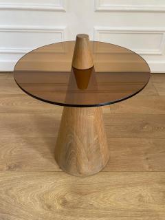 Pair of 1940s Round Side Tables - 4221529