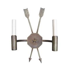 Pair of 1940s light sconces - 4413255