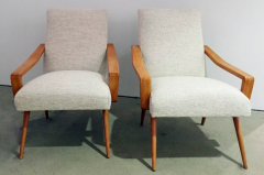 Pair of 1950 French Armchairs - 498673