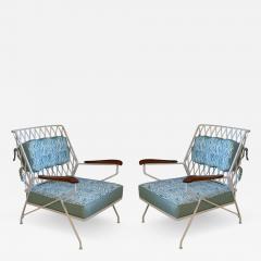 Pair of 1950s Cast Iron Club Chairs by Maurizio Tempestini for Salterini - 2644970