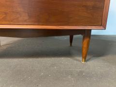 Pair of 1950s Custom Made Modernist Walnut Dressers - 4724708