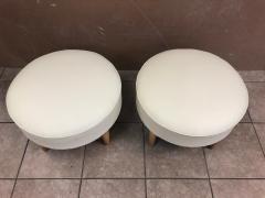 Pair of 1950s French Ottomans - 1584277