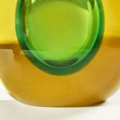 Pair of 1950s Italian Murano glass apple bookends objet dart - 3146475