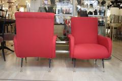 Pair of 1950s Marco Zanuso stryle Armchairs - 1044984