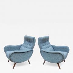 Pair of 1950s early Marco Zanuso Lady chairs - 4176820