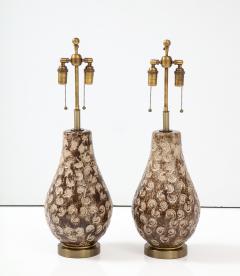 Pair of 1960s Decorative Ceramic Lamps - 2484412