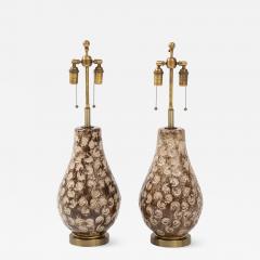 Pair of 1960s Decorative Ceramic Lamps - 2486388