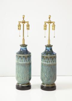Pair of 1960s Italian Ceramic Lamps - 3152975