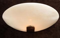 Pair of 1970s Alabaster Sconces 3 Pairs Available  - 3821843