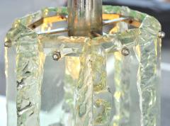 Pair of 1970s Italian glass pendants - 753820