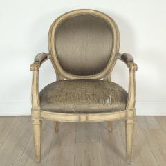 Pair of 1980s Randolph Hein Italian Painted Chairs in Louis XVI Style - 4156449