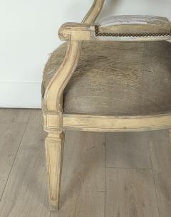 Pair of 1980s Randolph Hein Italian Painted Chairs in Louis XVI Style - 4156450