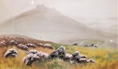 Pair of 19C J Saile Scottish Highland Watercolors - 2058075