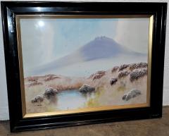 Pair of 19C J Saile Scottish Highland Watercolors - 2058092