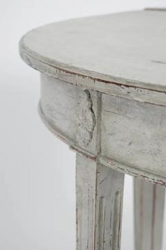 Pair of 19th C Swedish Demi Lunes - 3533241