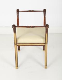 Pair of 19th Century Brass Inlaid Classical Stools - 2111373