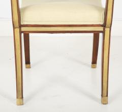 Pair of 19th Century Brass Inlaid Classical Stools - 2111417